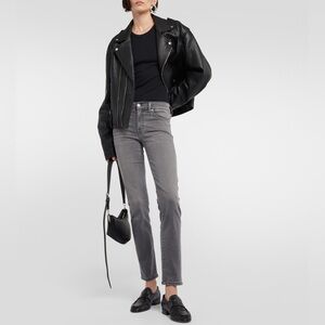 7 For All Mankind Roxanne Bair Slim Cropped Jeans